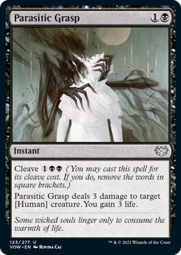 0123 Parasitic Grasp U Innistrad: Crimson Vow