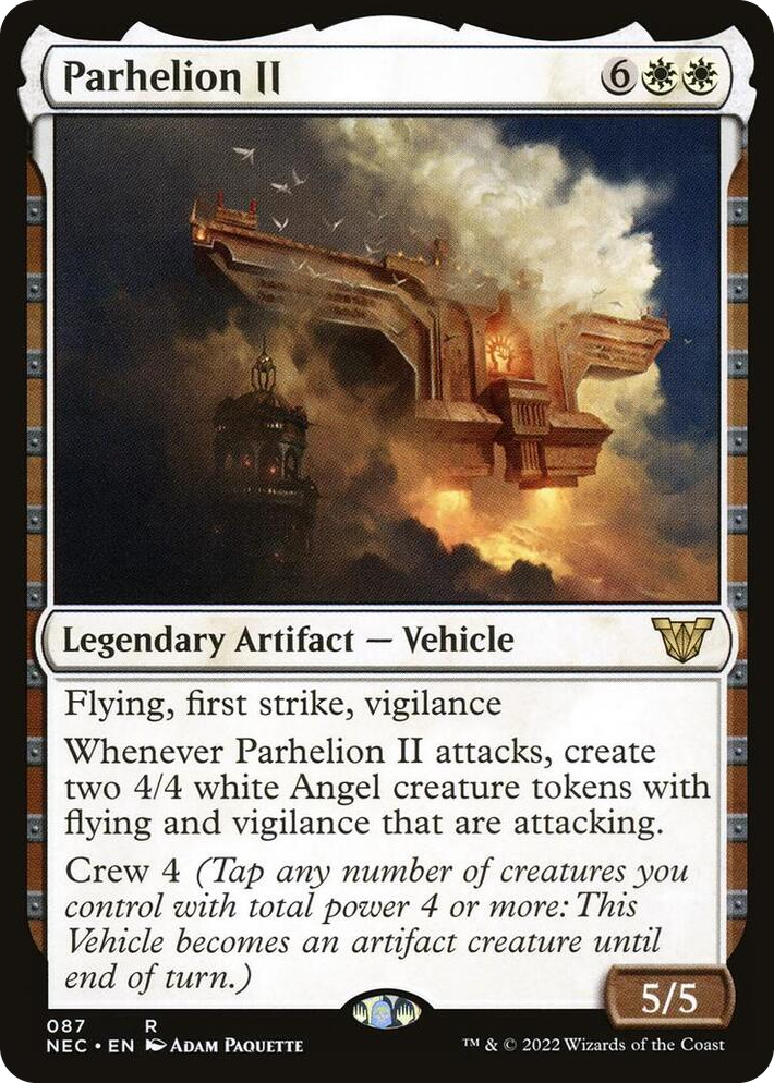0087 Parhelion II R Commander: Kamigawa: Neon Dynasty