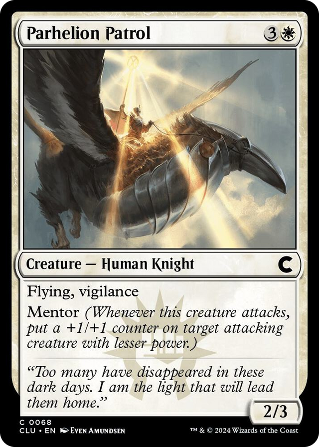 0068 Parhelion Patrol C Ravnica: Clue Edition
