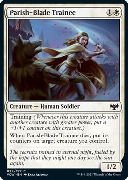 0029 Parish-Blade Trainee C Innistrad: Crimson Vow