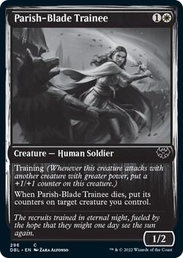 0296 Parish-Blade Trainee C Innistrad: Double Feature