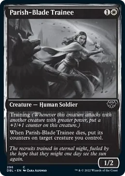 0296 Parish-Blade Trainee C Innistrad: Double Feature