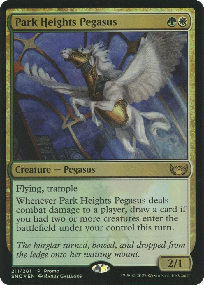 Park Heights Pegasus #211 R - Media Promos Pokemon card