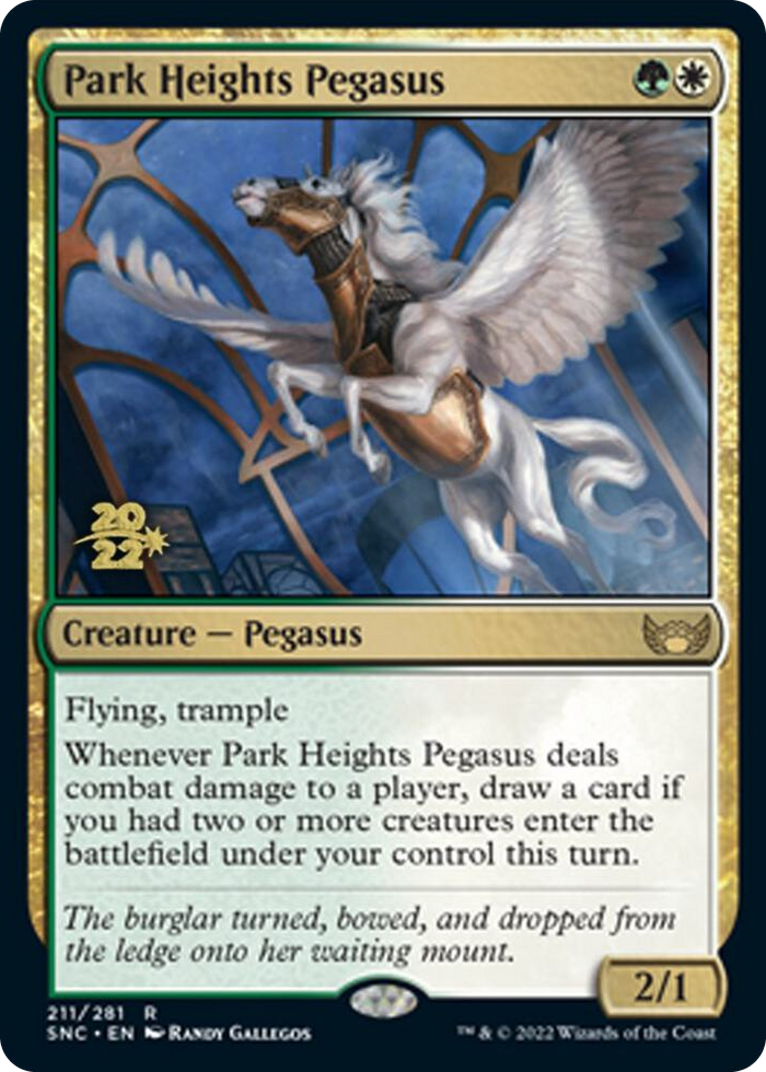 Park Heights Pegasus #211 R - Prerelease Cards Pokemon card