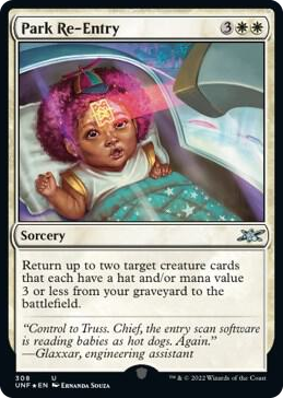 0308 Park Re-Entry (Galaxy Foil) U Unfinity