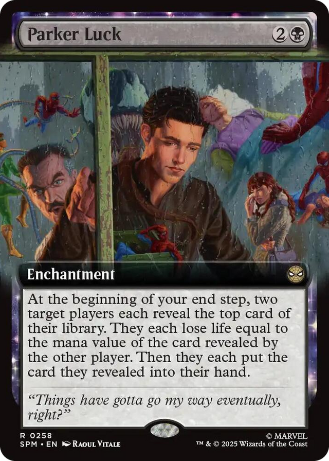 0258 Parker Luck (Extended Art) R Marvel's Spider-Man