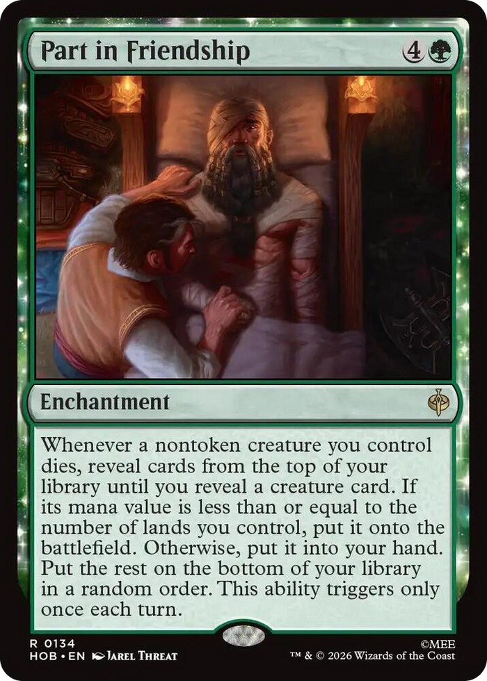 Part in Friendship #134 R - The Hobbit Pokemon card