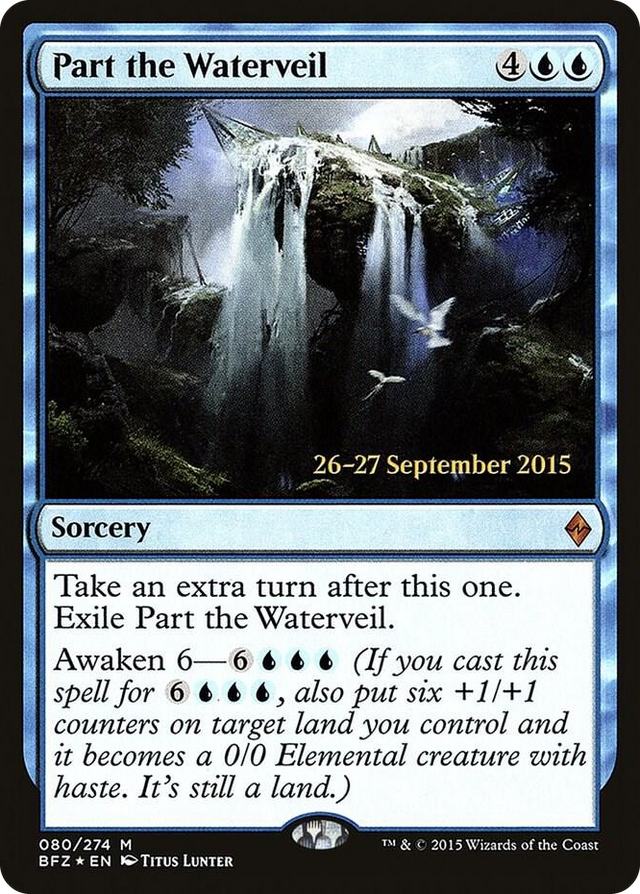 0080 Part the Waterveil M Prerelease Cards