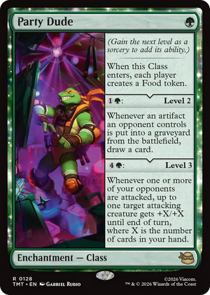 0128 Party Dude R Teenage Mutant Ninja Turtles