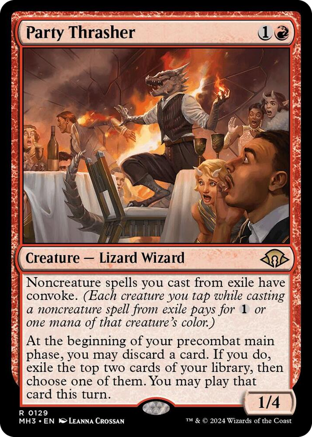 0129 Party Thrasher R Modern Horizons 3
