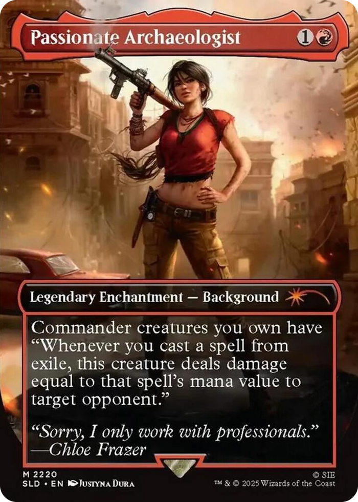 Passionate Archaeologist #2220 M - Secret Lair Drop Series Pokemon card