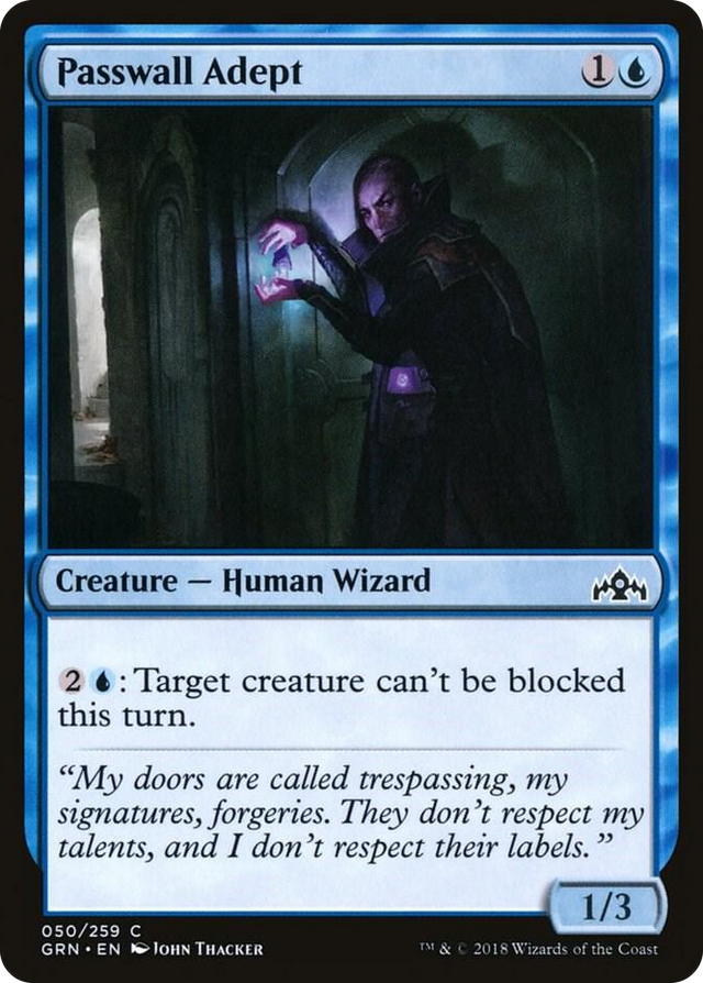 0050 Passwall Adept C Guilds of Ravnica