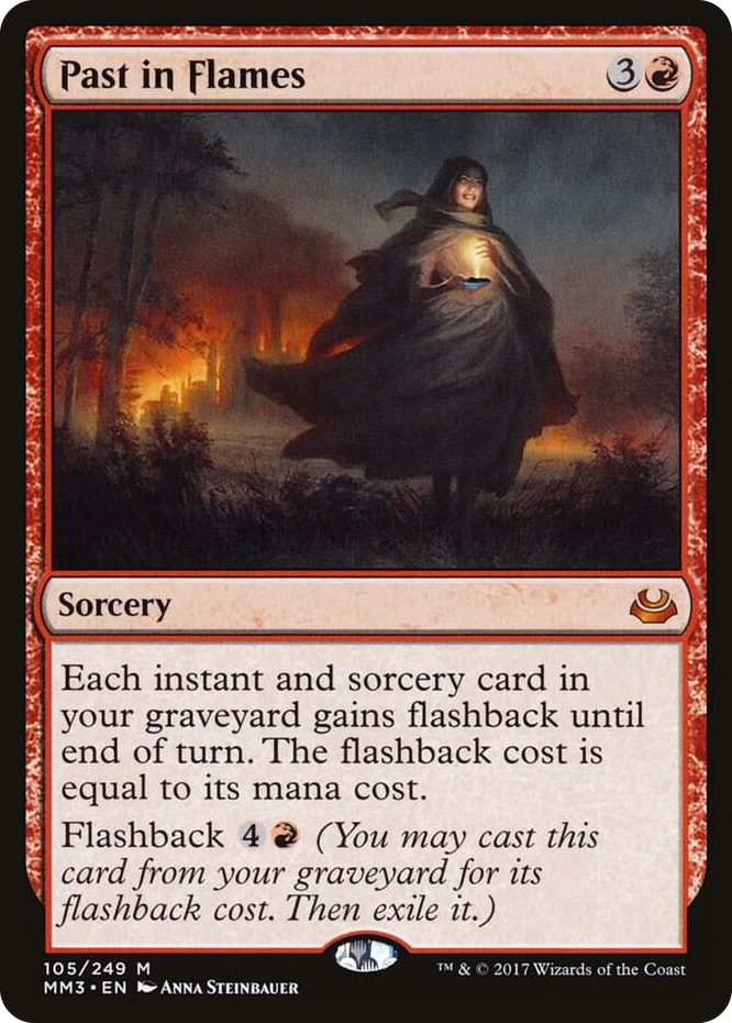 Past in Flames #105 M - Modern Masters 2017 Pokemon card