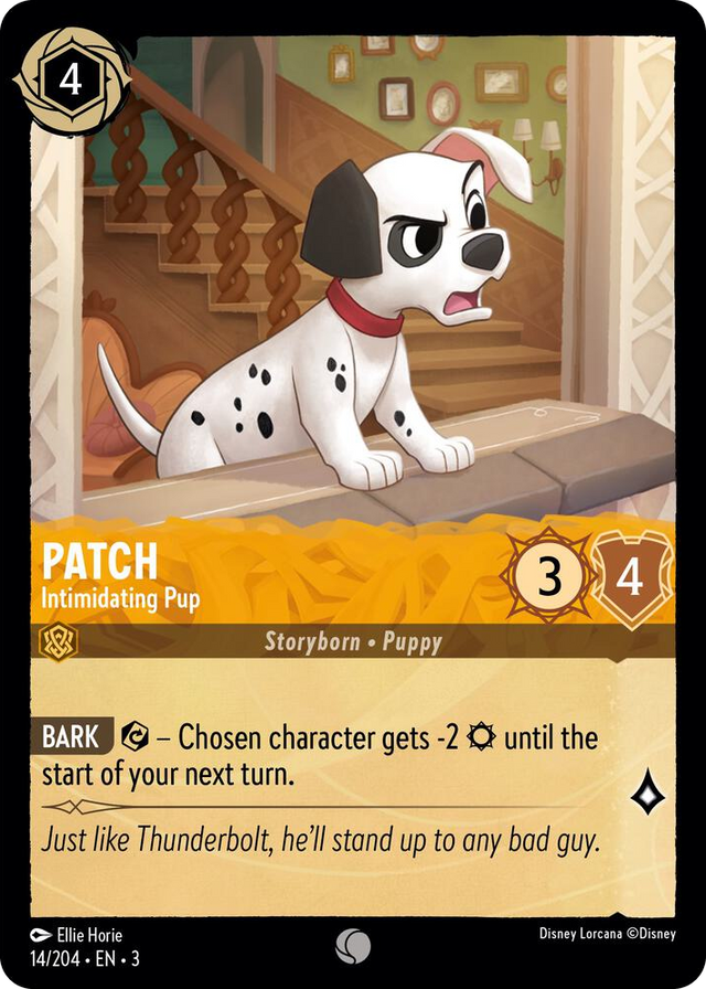 0014 Patch - Intimidating Pup Common Into the Inklands