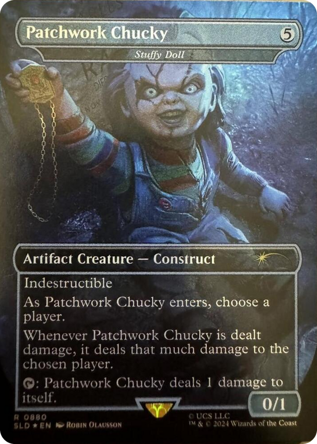 0880 Patchwork Chucky - Stuffy Doll R Secret Lair Drop Series