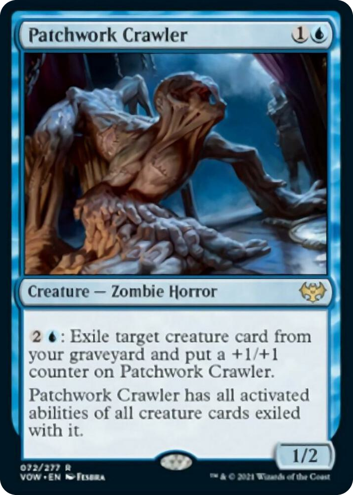 0072 Patchwork Crawler R Innistrad: Crimson Vow