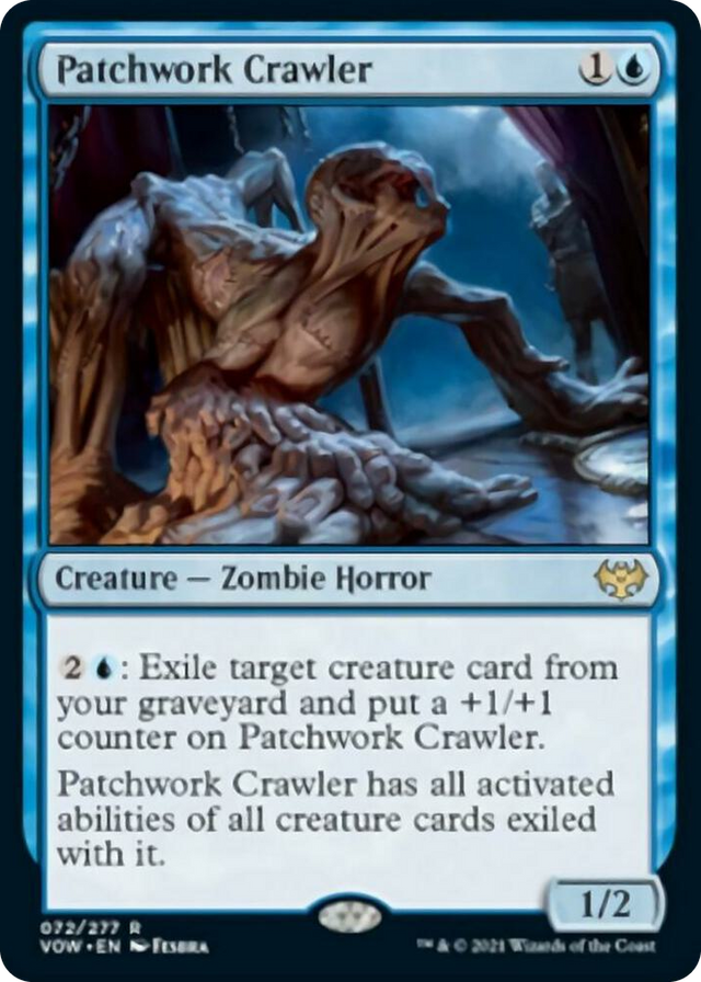 0072 Patchwork Crawler R Innistrad: Crimson Vow