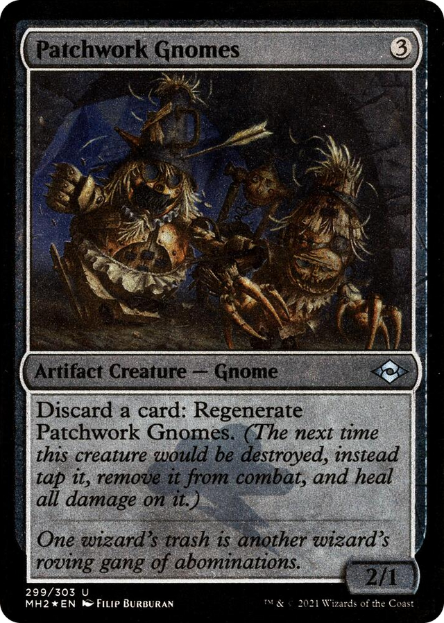 0299 Patchwork Gnomes (Foil Etched) U Modern Horizons 2