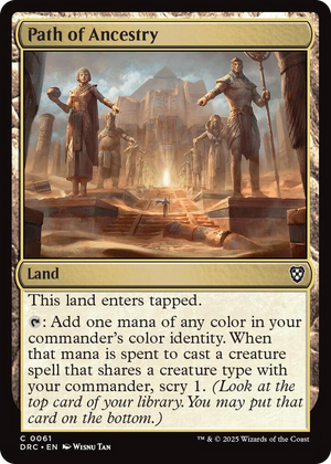 0061 Path of Ancestry (0061) C Commander: Aetherdrift