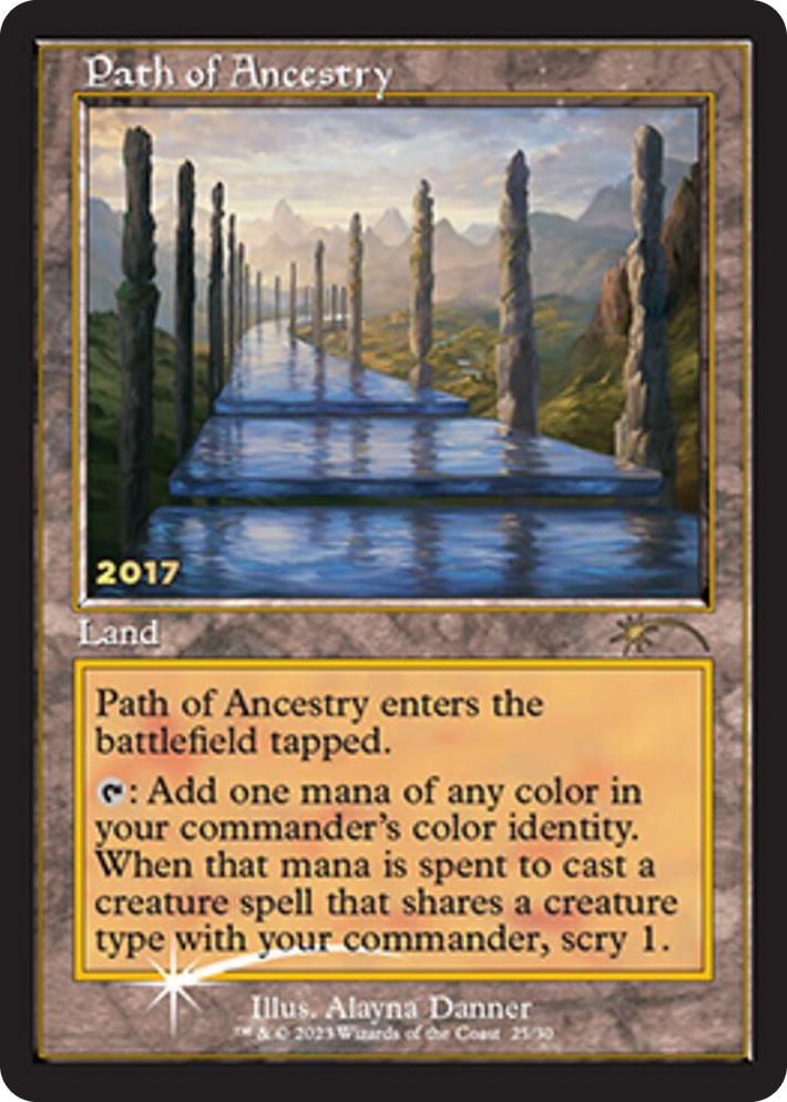 0025 Path of Ancestry P 30th Anniversary Promos