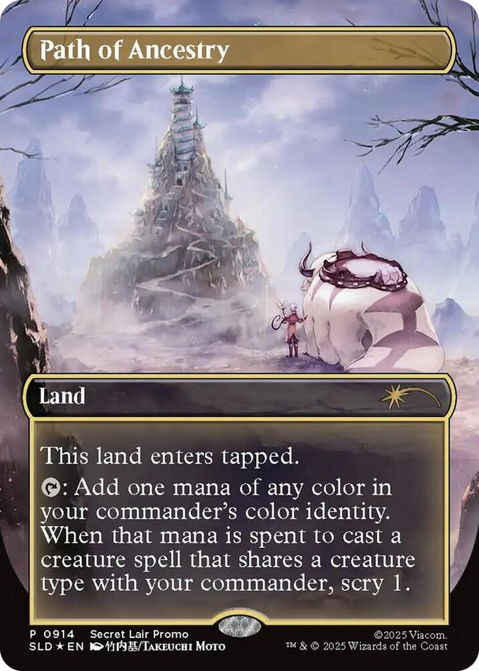 Path of Ancestry (0914) (Rainbow Foil) #914 R - Secret Lair Drop Series Pokemon card