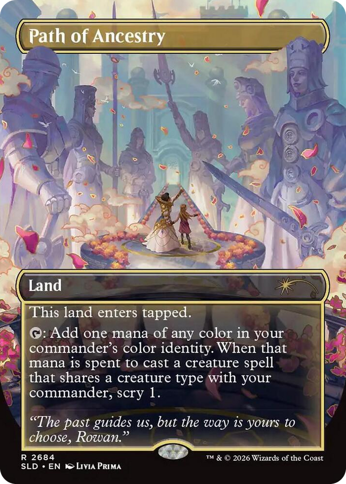Path of Ancestry (2684) #2684 R - Secret Lair Drop Series Pokemon card