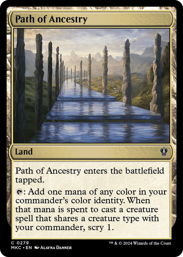 0279 Path of Ancestry C Commander: Murders at Karlov Manor