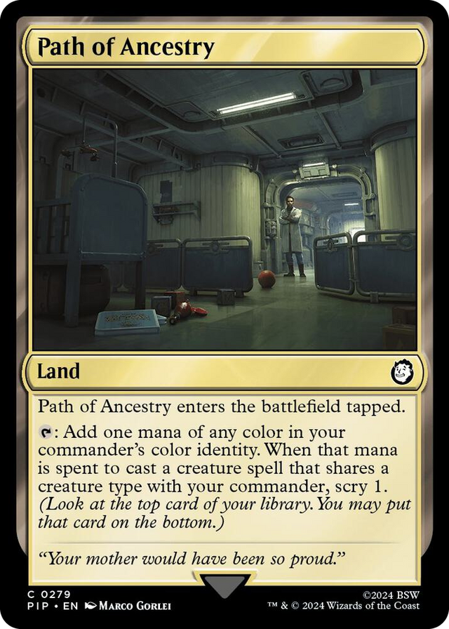 0279 Path of Ancestry C Universes Beyond: Fallout