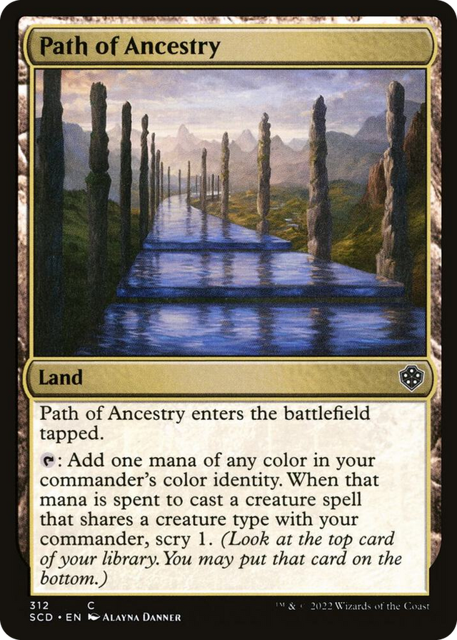 0312 Path of Ancestry C Starter Commander Decks