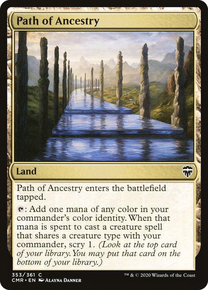 0353 Path of Ancestry C Commander Legends