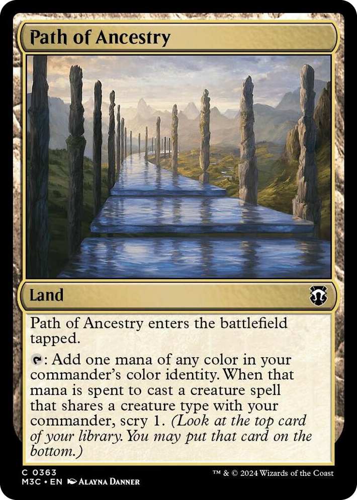 0363 Path of Ancestry C Commander: Modern Horizons 3