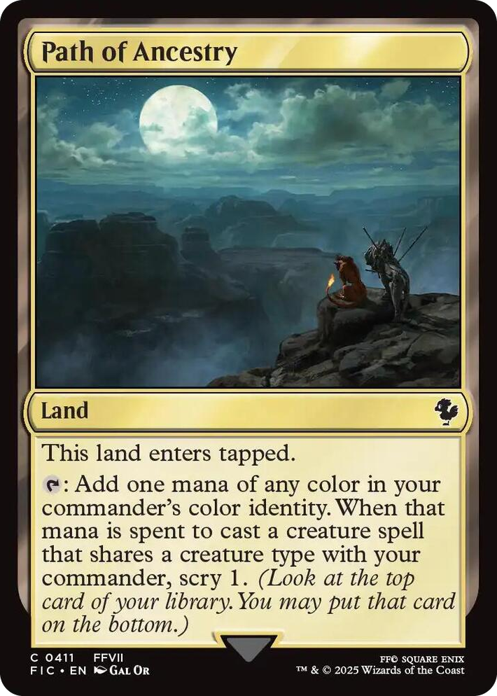 0411 Path of Ancestry C Commander: FINAL FANTASY