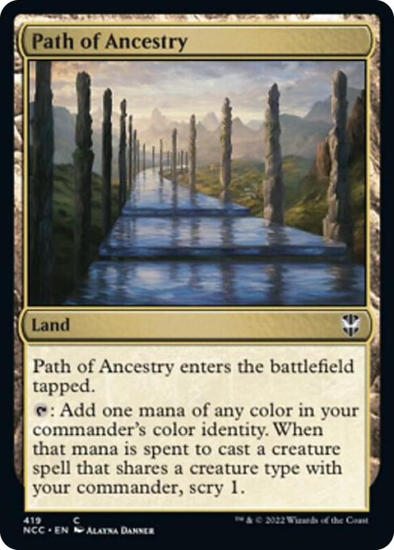 0419 Path of Ancestry C Commander: Streets of New Capenna