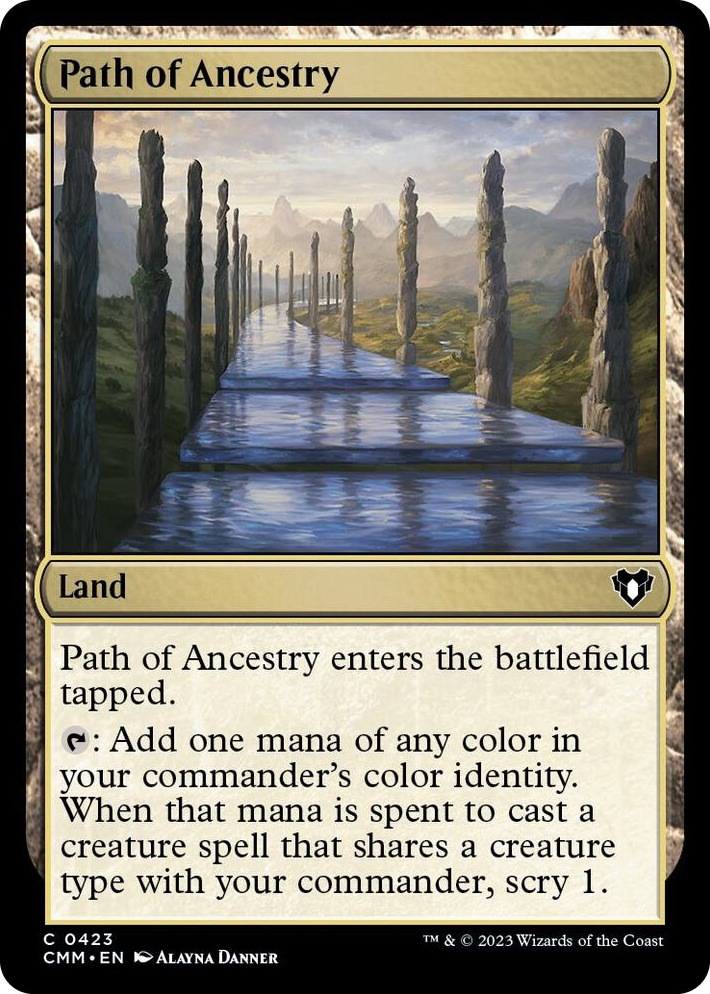 0423 Path of Ancestry C Commander Masters