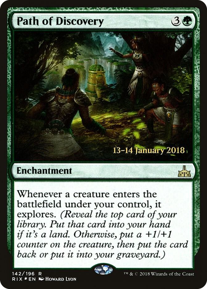 0142 Path of Discovery R Prerelease Cards