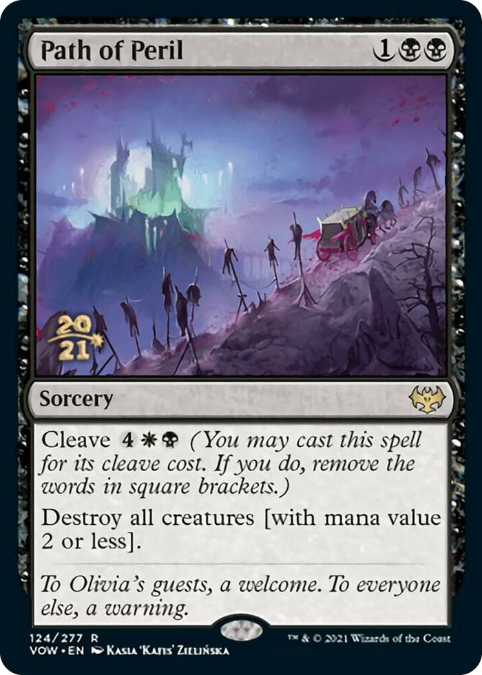 Path of Peril #124 R - Prerelease Cards Pokemon card