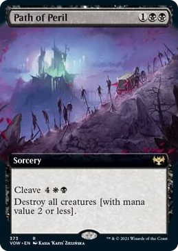 0373 Path of Peril (Extended Art) R Innistrad: Crimson Vow