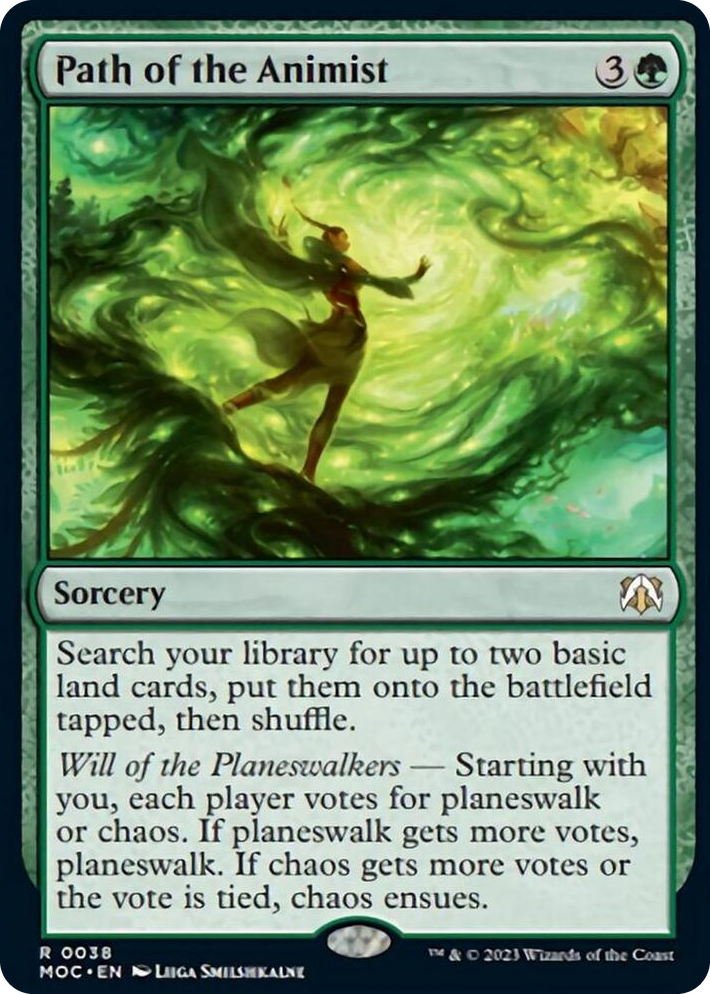 0038 Path of the Animist R Commander: March of the Machine