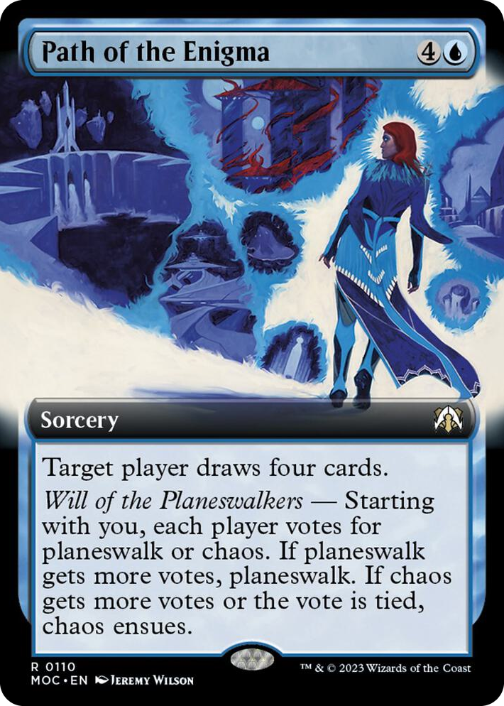 0110 Path of the Enigma (Extended Art) R Commander: March of the Machine