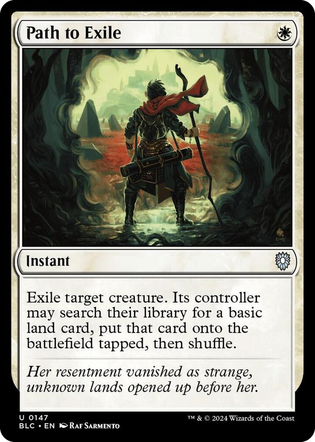 0147 Path to Exile U Commander: Bloomburrow
