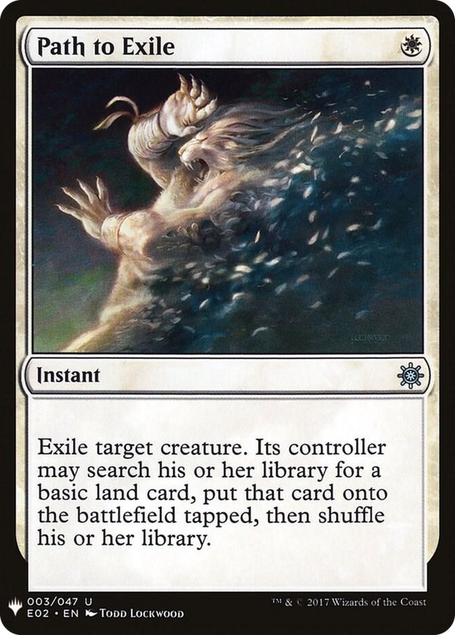 0003 Path to Exile (E02) U The List Reprints