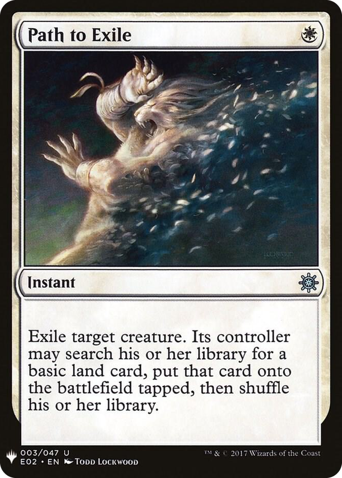 Path to Exile (E02) #3 U - The List Reprints Pokemon card