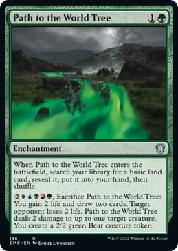0136 Path to the World Tree U Commander: Dominaria United
