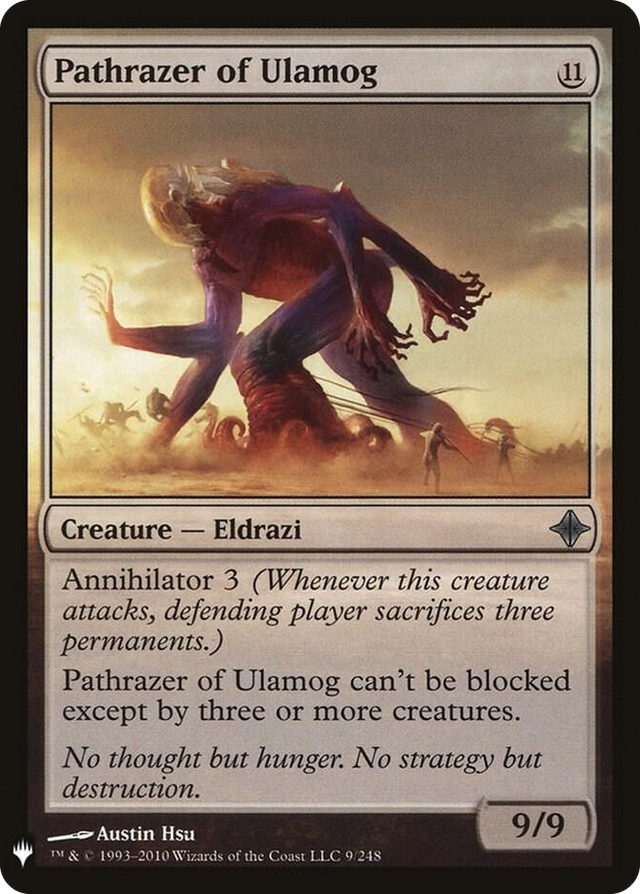 0009 Pathrazer of Ulamog U The List Reprints