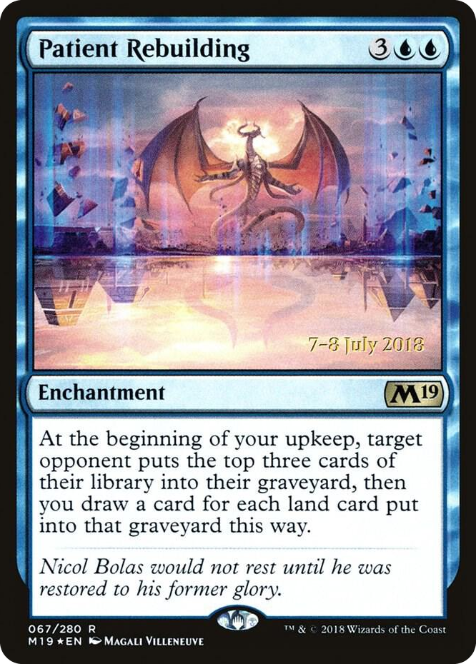 0067 Patient Rebuilding R Prerelease Cards