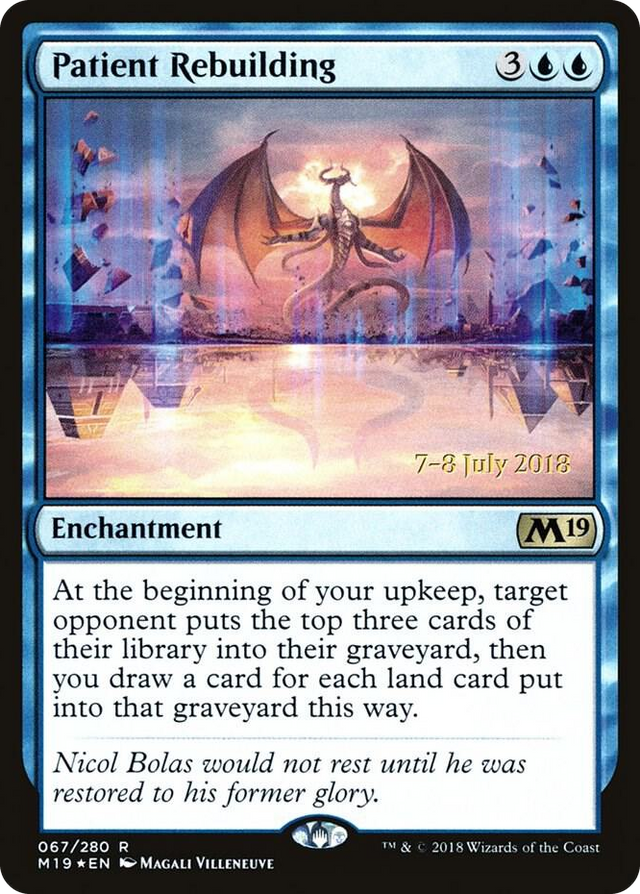 0067 Patient Rebuilding R Prerelease Cards