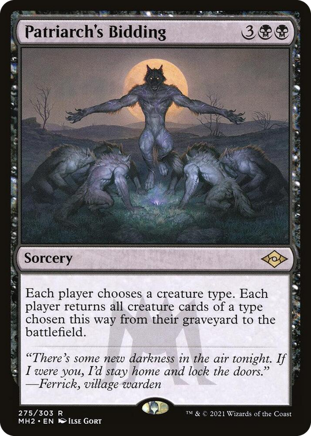 0275 Patriarch's Bidding R Modern Horizons 2