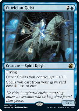 0069 Patrician Geist R Innistrad: Midnight Hunt