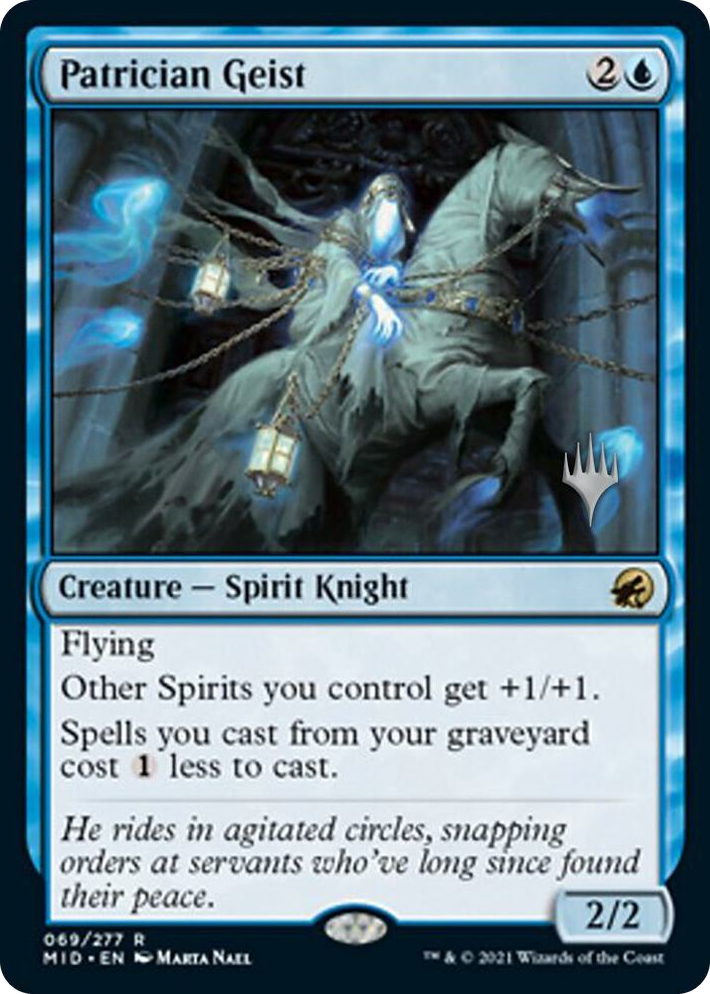 0069 Patrician Geist R Promo Pack: Innistrad: Midnight Hunt