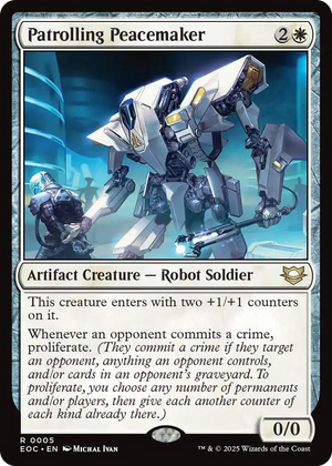 0005 Patrolling Peacemaker R Commander: Edge of Eternities